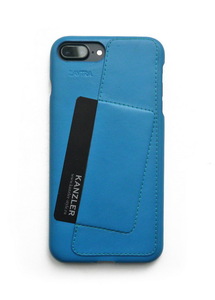 Чехол ZAVTRA для iPhone 7 Plus из натуральной кожи, голубой, фото 1