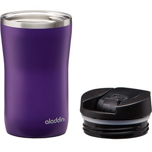 Термокружка Aladdin 0.25L из нержавеющей стали Café Leak-Lock фиолетовая, фото 6