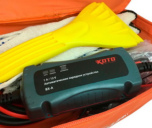 Зарядное устройство KOTO BX-A и набор автомобилиста HKO-200