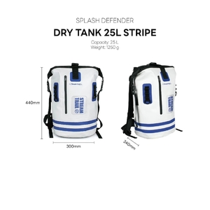 Влагозащитный рюкзак Stream Trail Dry Tank Stripe Guard-Splash/Sapphire Blue 25L, фото 3