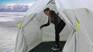 Зимняя палатка Лотос 3 Универсал Т (со съемным утеплителем), фото 9