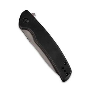 Складной нож SENCUT Tynan 10Cr15CoMoV Steel Gray Stonewashed Handle Stainless Black, фото 4