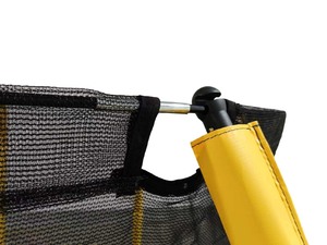 Батут каркасный Tech Team KENGA PRO 8FT черный-желтый / black-yellow, фото 15