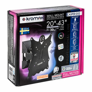 Кронштейн для LED/LCD телевизоров Kromax CASPER-202 black, фото 8