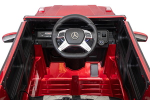 Электромобиль Toyland Mercedes Benz Maybach Small G 650S Красный, фото 4