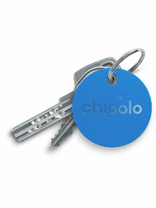 Умный брелок Chipolo CLASSIC со сменной батарейкой, синий, фото 2