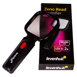 Лупа для чтения Levenhuk Zeno Read ZR10, черная, фото 8
