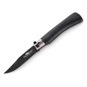 Нож складной Antonini Old Bear Total Black M, сталь 1.4060, PTFE, чёрный ламинат, фото 1