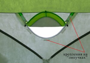 Зимняя палатка Лотос Куб 4 Компакт Термо (лонг), фото 20