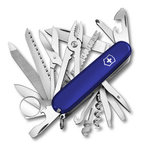Нож Victorinox SwissChamp, 91 мм, 33 функции, синий