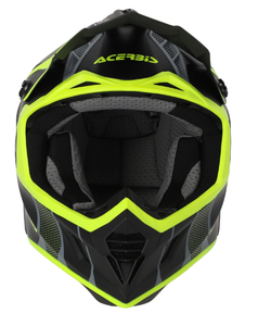 Шлем Acerbis X-TRACK 22-06 Black/Fluo-Yellow L, фото 2