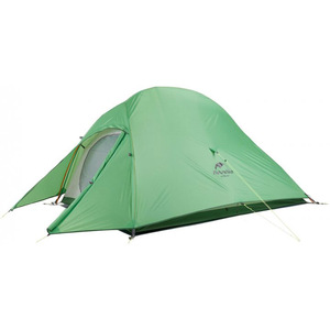 Палатка Naturehike Сloud up 2 210T NH17T001-T двухместная с ковриком, зеленая, фото 1
