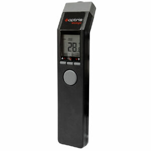 Пирометр (инфракрасный термометр) Optris MSPlus (-32…530 °C) (пирометр, батарейка, чехол, ремешок)