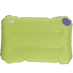 Подушка надувная, квадратная AceCamp Green, 3913