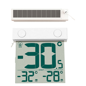 Термометр цифровой RST 01389 с солнечной батареей, оконный, фото 1