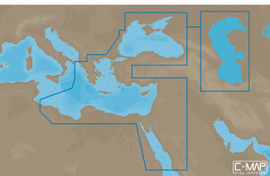 Карта C-MAP EM-N111 - Черное и Каспийское море, часть Средиземного моря, фото 1
