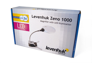 Лупа Levenhuk Zeno 1000, 2,5/5x, 88/21 мм, 2 LED, фото 2