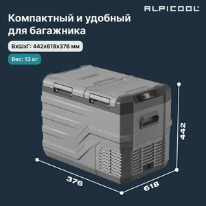 Автохолодильник Alpicool NLD45 (12/24), фото 3