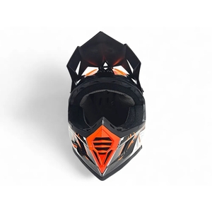 Шлем AiM RH855 Carbon RAZOR White/Red глянцевый XXL, фото 6