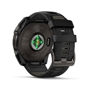 Часы Garmin Fenix 8 51mm Saph Carbon Grey DLC titanium Black-Pebble Grey Sln (010-02907-70G), фото 12