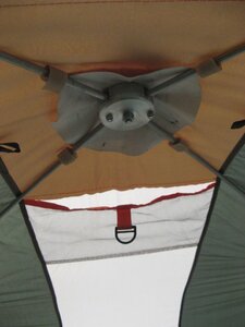 Палатка рыбака Митек Омуль-Куб 1 (хаки/бежевый) + пол с лунками, фото 4
