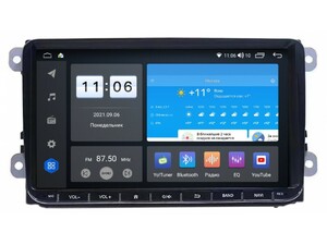 Головное устройство vomi ZX102R9-9863-LTE для Volkswagen Universal 9 дюймов взамен RCD30, RCD510, RCD300, RCD310, RCD500, RCD315, RCD330, RNS315, RNS510