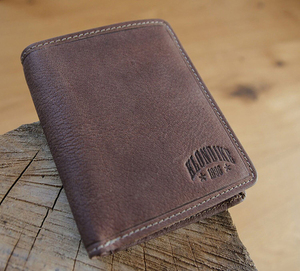 Бумажник Klondike Jamie, коричневый, 9x10,5 см, фото 13