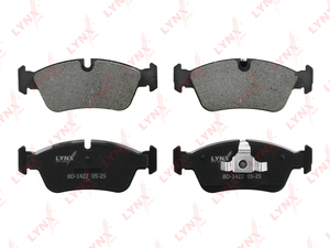 Колодки тормозные передние LYNXauto BD-1422. Для: BMW БМВ 1(E81-88) 1.6-2.0D 06-12/ 3(E90) 1.6-2.0 05-11, фото 2
