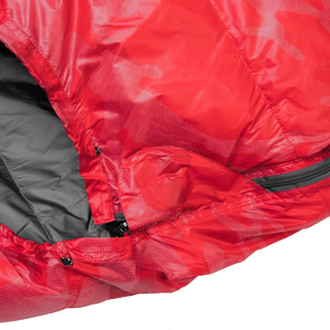 Спальный мешок пуховый 210х80см (t-20C) красный (PR-SB-210x80-R) PR, фото 5