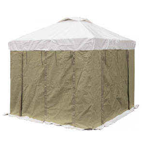 Палатка сварщика Митек 2.5 х 2.0 (ПВХ+брезент, квадратные трубы 20х20 мм), фото 4