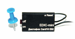 Диктофон Edic-mini CARD16 E92, фото 1