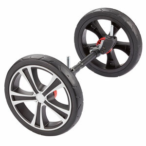 Колеса передние для колясок GESSLEIN F6, черный, диаметр 12 дюймов