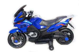 Детский мотоцикл Toyland Moto ХМХ 609 Синий, фото 4