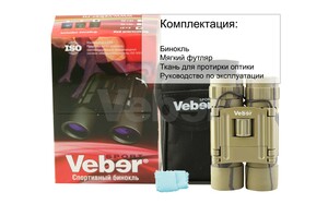 Бинокль Veber Sport БН 12x25, камуфляж, фото 3