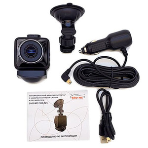 Видеорегистратор с 2-мя камерами SHO-ME FHD-525 -(GPS, с камерой контроля салона, магнитное крепление), фото 4