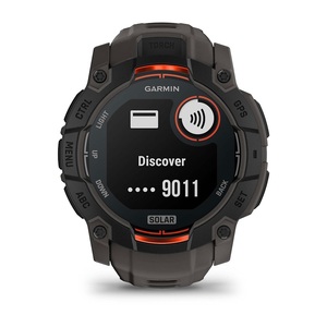 Часы Garmin Instinct 3 50mm Solar Black with Charcoal Silicone (010-02935-40G), фото 12