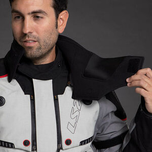Мотокуртка LS2 мужская APOLLO MAN JACKET (черно-темно-серый, S), фото 3