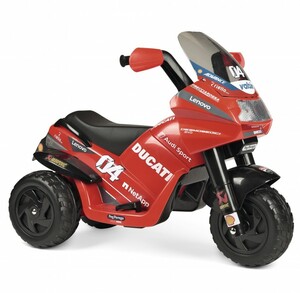 Детский электромотоцикл Peg-Perego Ducati Desmosedici EVO, фото 5