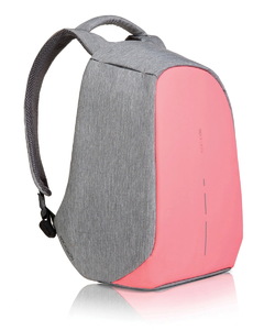 Рюкзак для ноутбука до 14 дюймов XD Design Bobby Compact, серый/розовый