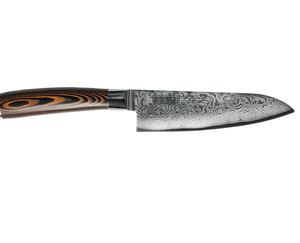 Нож сантоку Mikadzo Damascus Suminagashi, фото 1