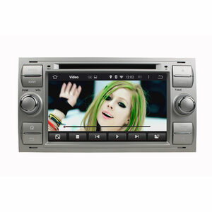 Штатная магнитола CARMEDIA KD-7016-s DVD Серебро для Ford: Kuga I 2008-2012, Focus 2 2004-2008, S-Max, C-MAX, Fusion, Galaxy (230х120мм), фото 10