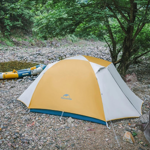 Палатка 2-местная Naturehike Yunchuan-Pro Ultra-Light 4 Seasons CNK2300ZP024 желтый/серый, фото 4