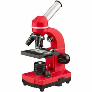 Микроскоп Bresser Junior Biolux SEL 40–1600x, красный, фото 1