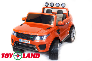 Детский автомобиль Toyland Range Rover XMX 601 4х4 10A Оранжевый, фото 1