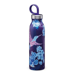 Бутылка Aladdin Сhilled 0,55L синяя с орнаментом «птицы», фото 1