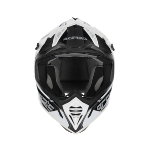 Шлем Acerbis X-TRACK 22-06 black/white/grey глянцевый XXL, фото 2