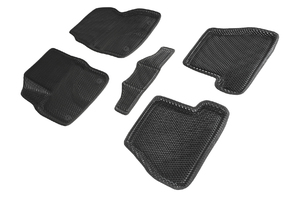 Коврики EVA 3D ромб Seintex для Ford Focus III АКПП 2011-2015 (черные, 95240)