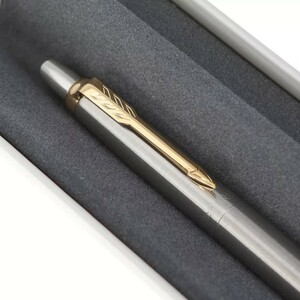 Набор подарочный Parker Jotter Core - Stainless Steel GT, ручка перьевая+ручка шариковая, фото 4