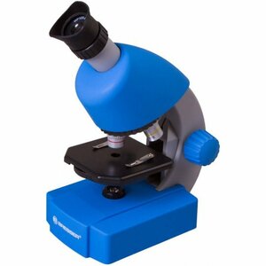 Микроскоп Bresser Junior 40x-640x, синий, фото 1