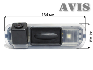 Штатная камера заднего вида Avel AVS327CPR (#015) для FORD FOCUS III (2011-...), интегрированная с ручкой багажника, фото 2